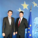 Gespräch zwischen Prof. Selmayr (EU-Kommission) und Nico Kern (Piratenfraktion NRW)